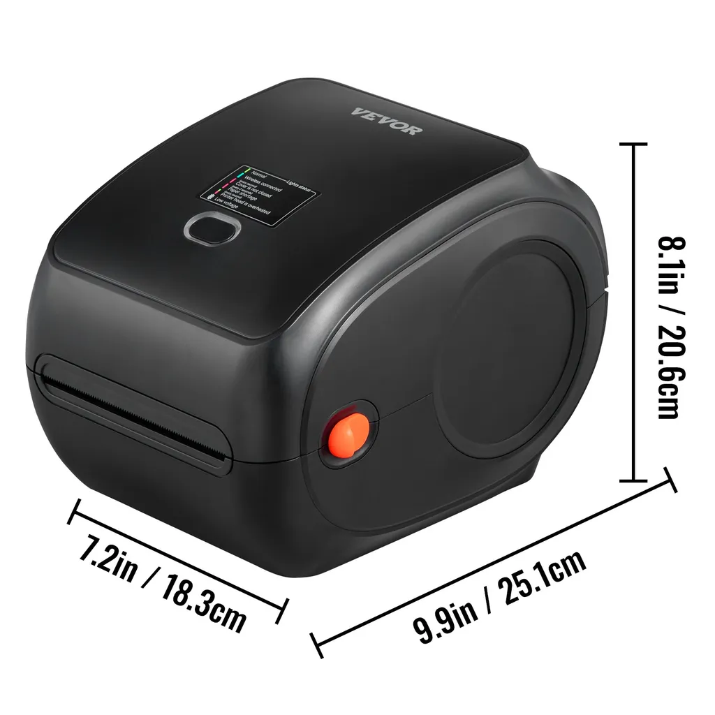 Étiqueteuse thermique Bluetooth haute résolution 300dpi pour PC et Mobile