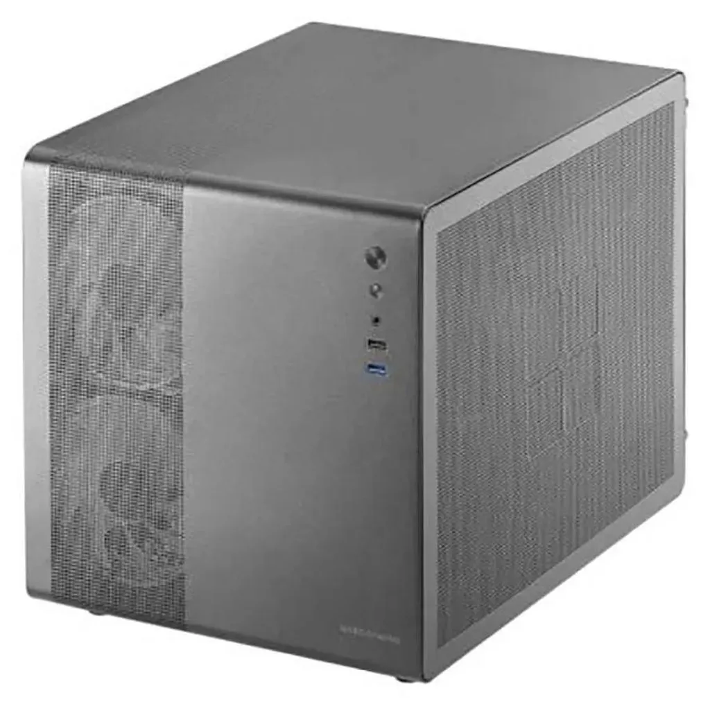 Mars Gaming MC-MPRO Boîtier PC Micro-ATX Argenté Design Mesh Premium