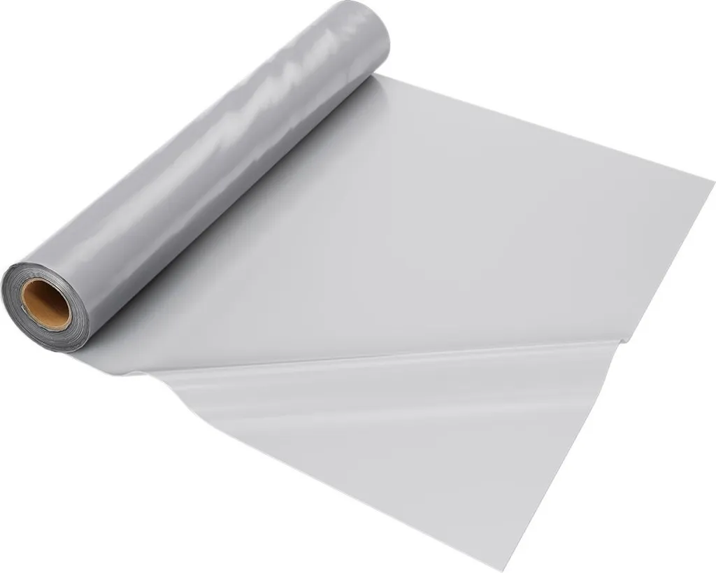 Film de chape pour isolation de sol 2x50m protection chantier PE gris