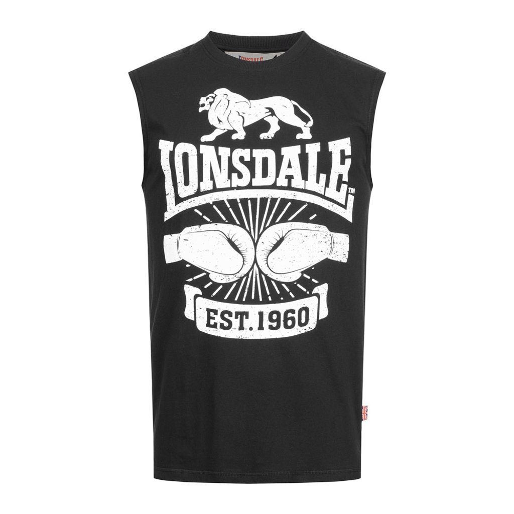 Canottiera Lonsdale Tughall Uomo &ndash; Confezione Doppia Taglie Regolari 117832