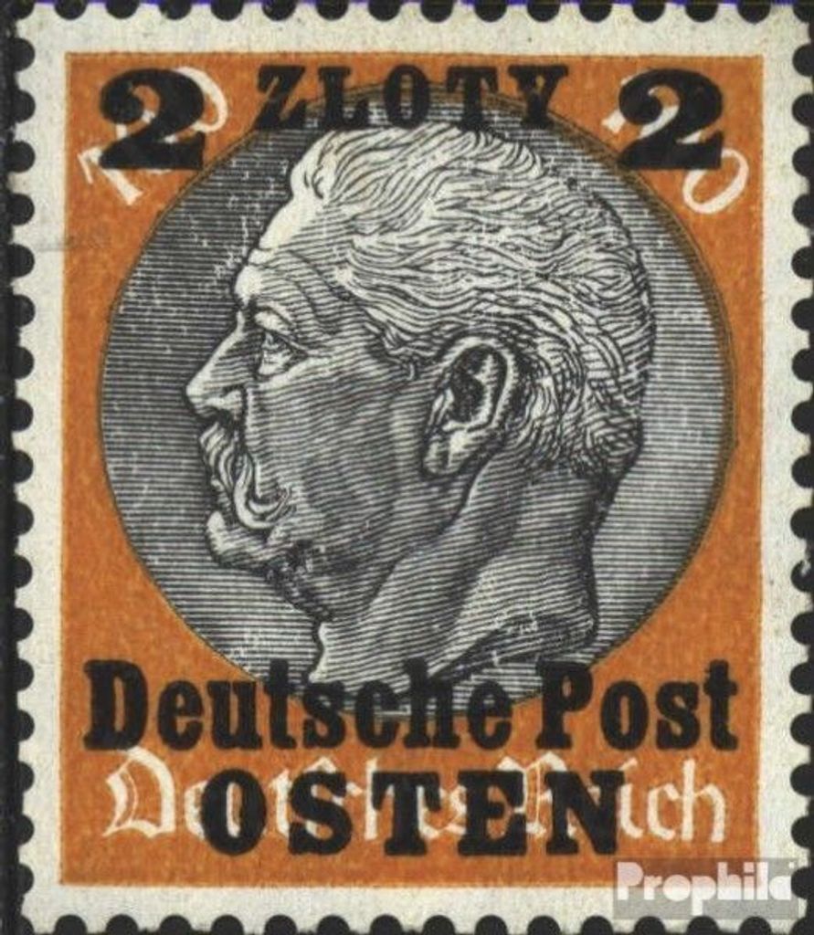Briefmarken Generalgouvernement 1939 Mi 13 postfrisch Hindenburg