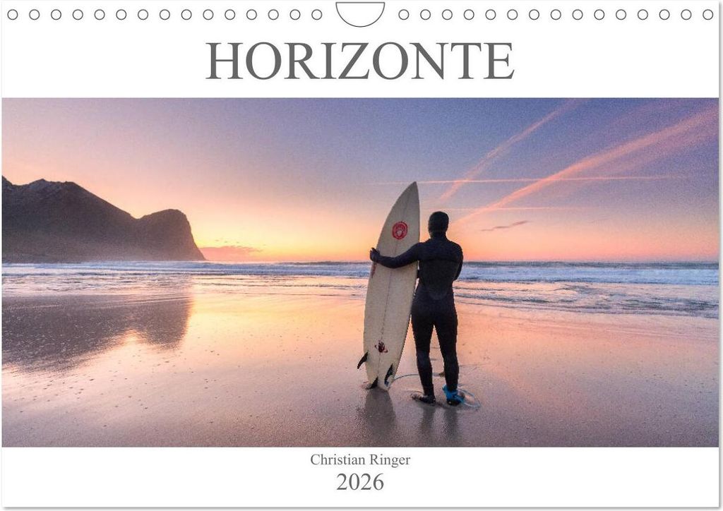 Horizonte (Wandkalender 2026 DIN A4 quer), CALVENDO Monatskalender