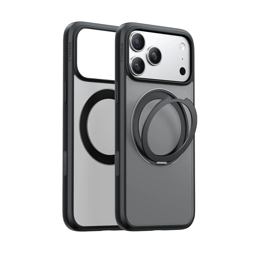 Custodia Torras Ostand Pro iPhone 17 Pro Max Nero - Design & Funzione