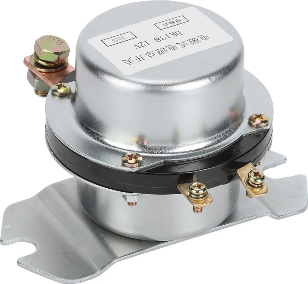 Relais de Puissance 12V 300A DK138 pour Batterie d'Excavatrice et Engin