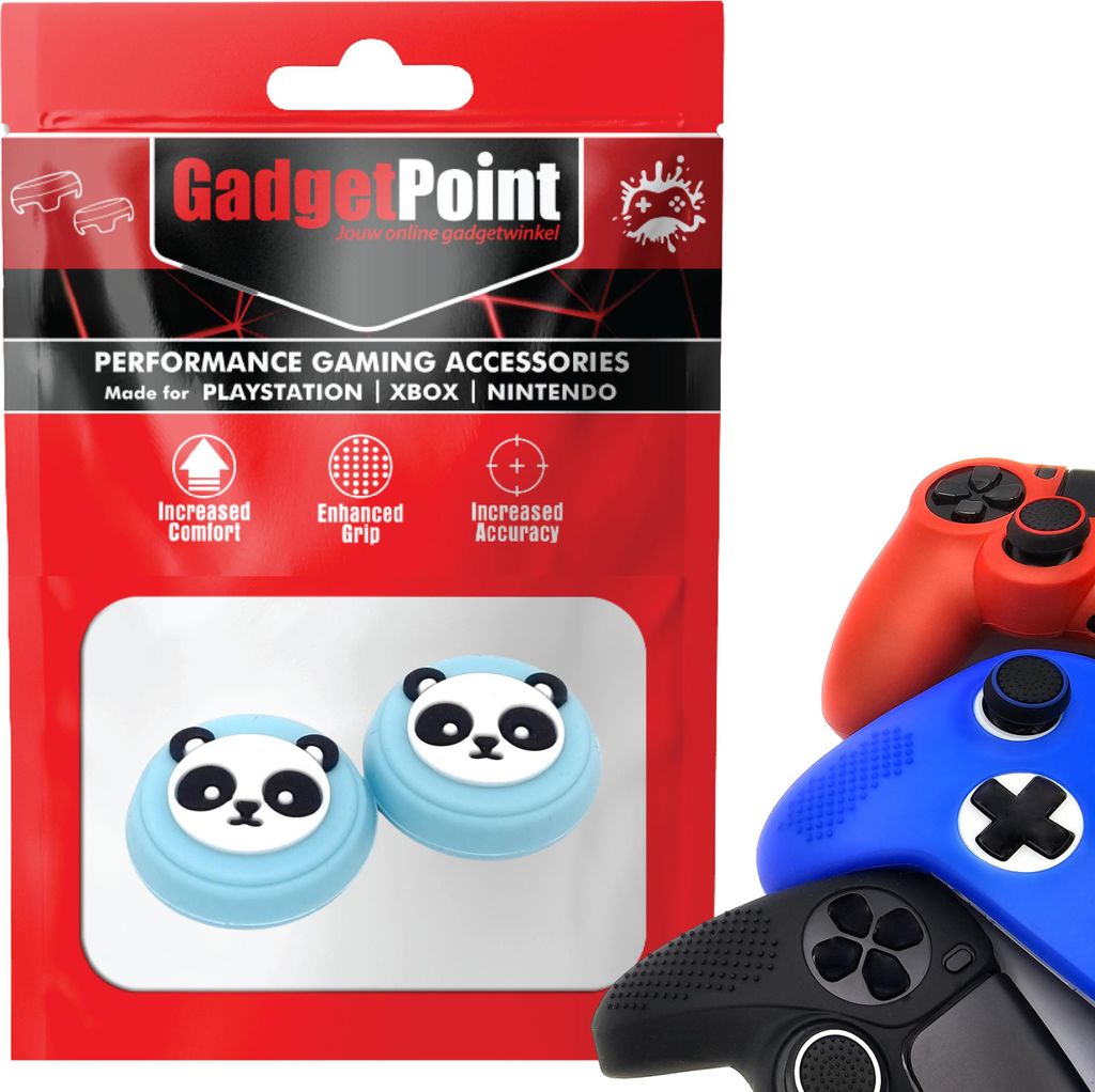 Thumbgrips - Thumb Grips voor PlayStation, PS5, Xbox X/S, One & Switch Pro Controller - Gaming Thumbgrips - Performance Anti-Slip Thumbsticks - Bes...