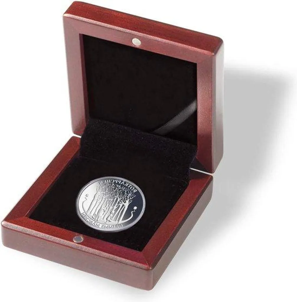 Boîte à monnaie individuelle pour pièce de collection jusqu'à 41 mm