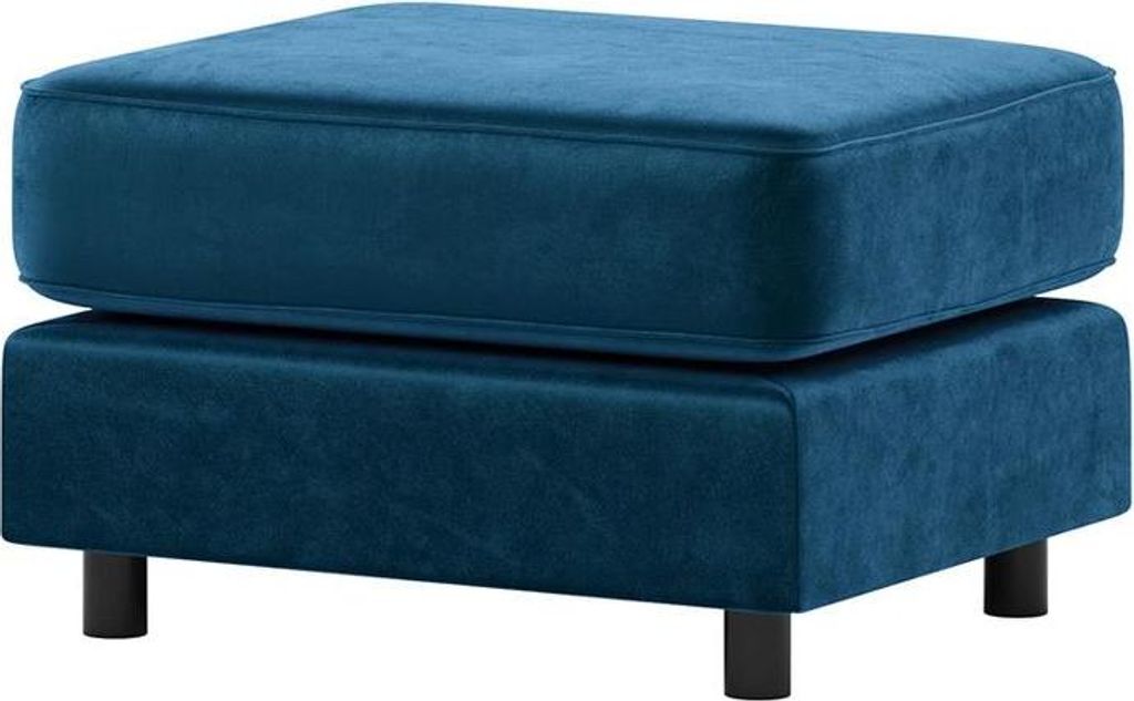 Polsterhocker Dillon Velvet-Kronos 9-Schaumstoff