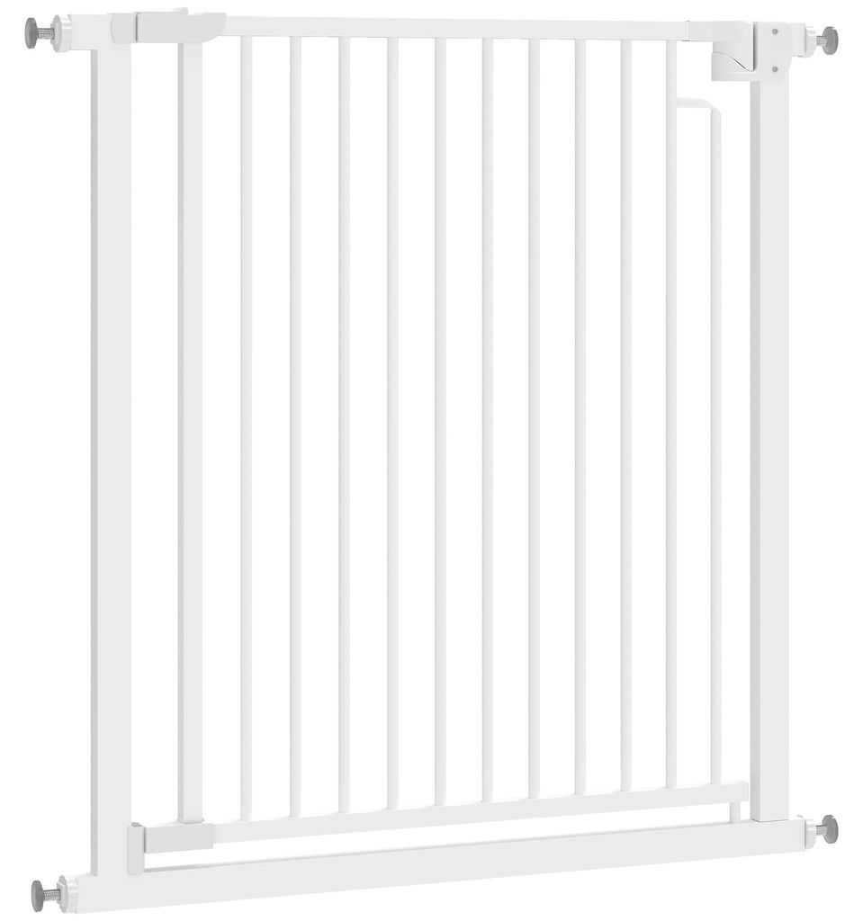 PawHut Trappenhek, afschermingshek zonder boren, 76-80 x 76 Productafbeelding 