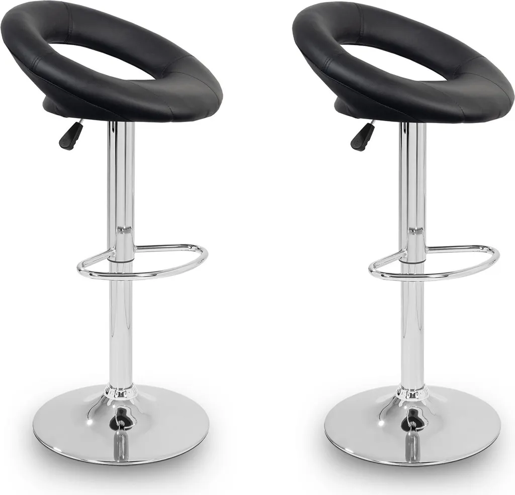 Tabourets de bar confortables contre le mal de dos Aga lot de 2