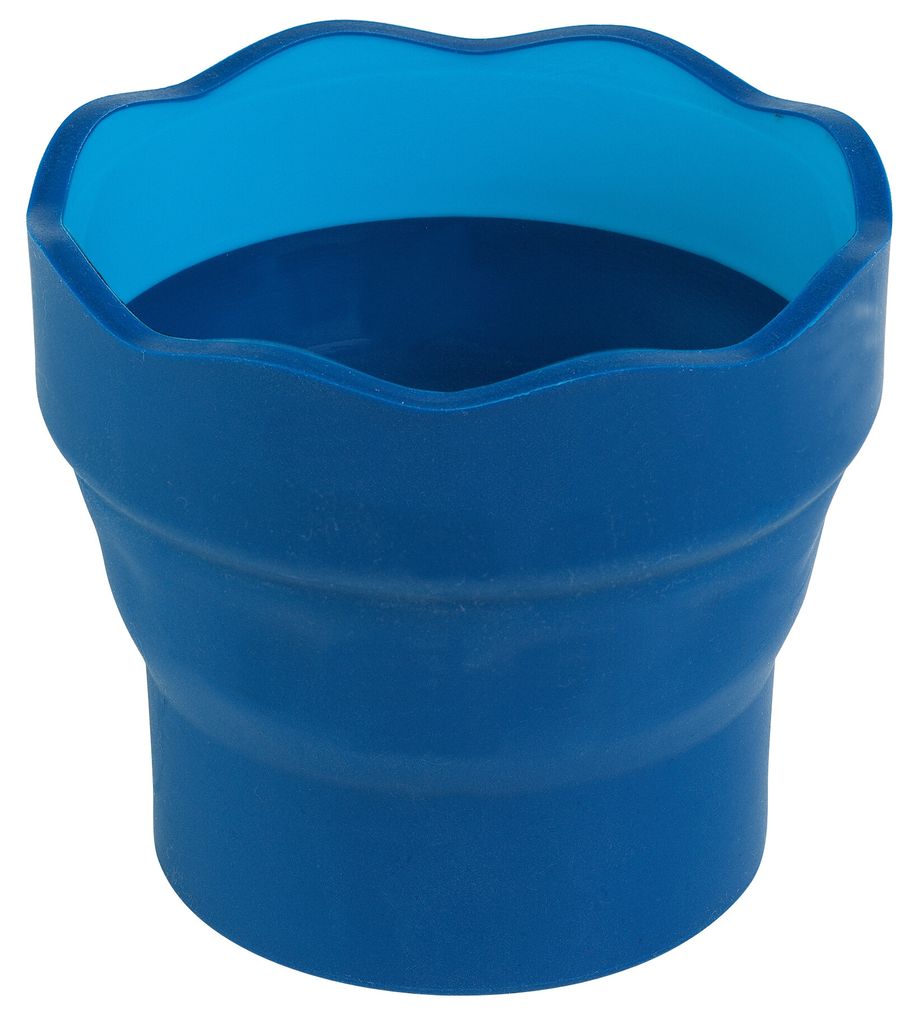FABER-CASTELL 181510 Tazza per acqua CLIC & GO - blu Immagine del prodotto 
