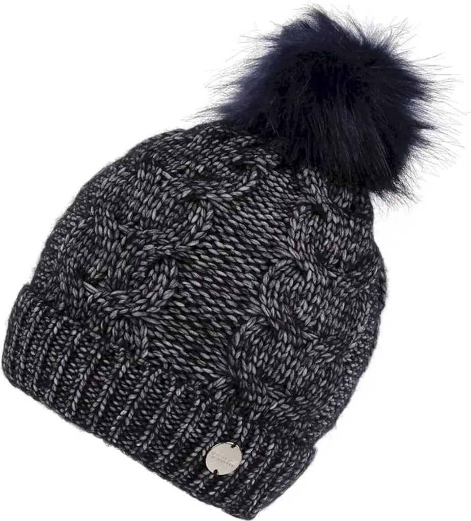 Regala Calore: Cappello Regatta Lovella Blu con Pompon Donna