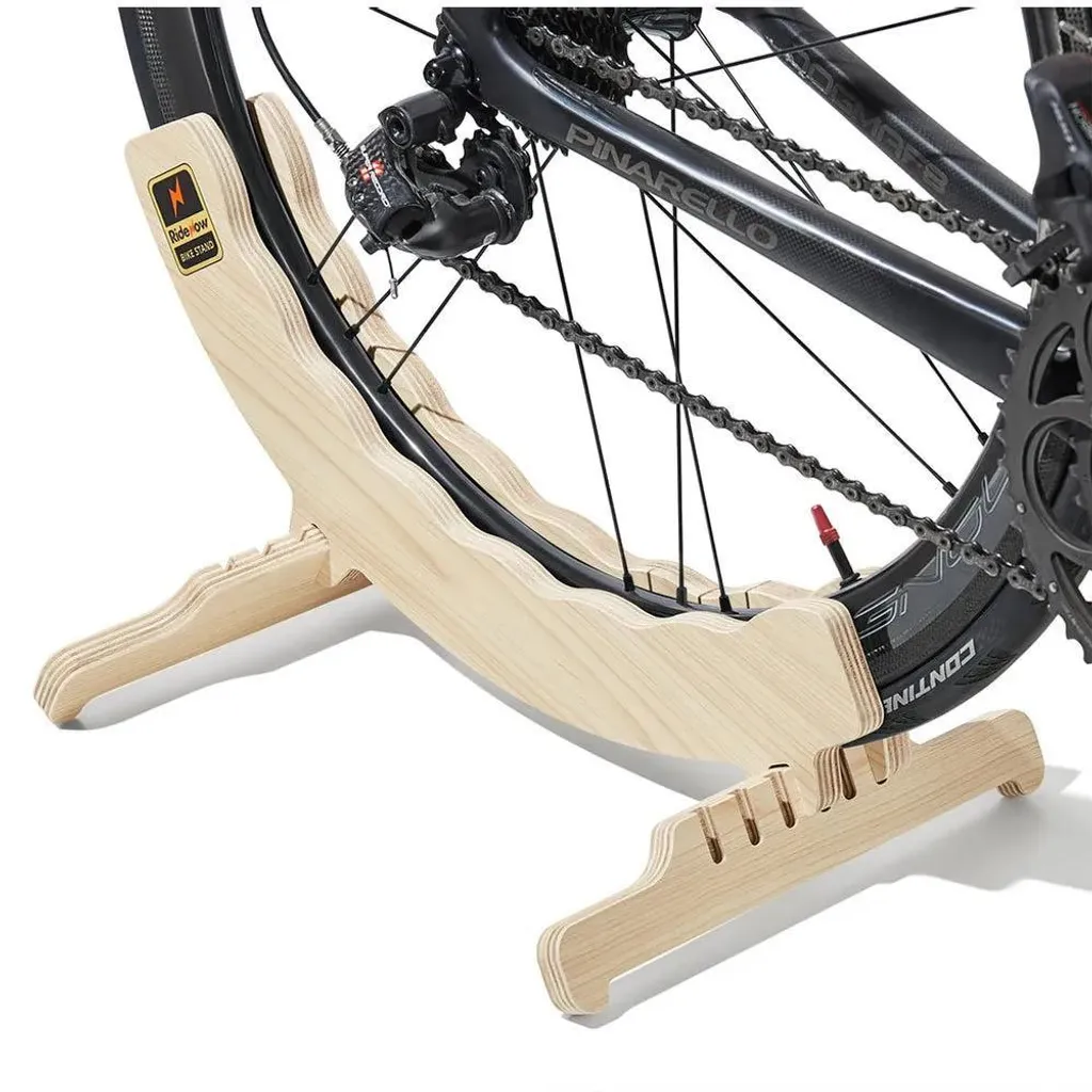 Support Vélo Ridenow Argent - Évitez les Rayures et Chutes de Vélo
