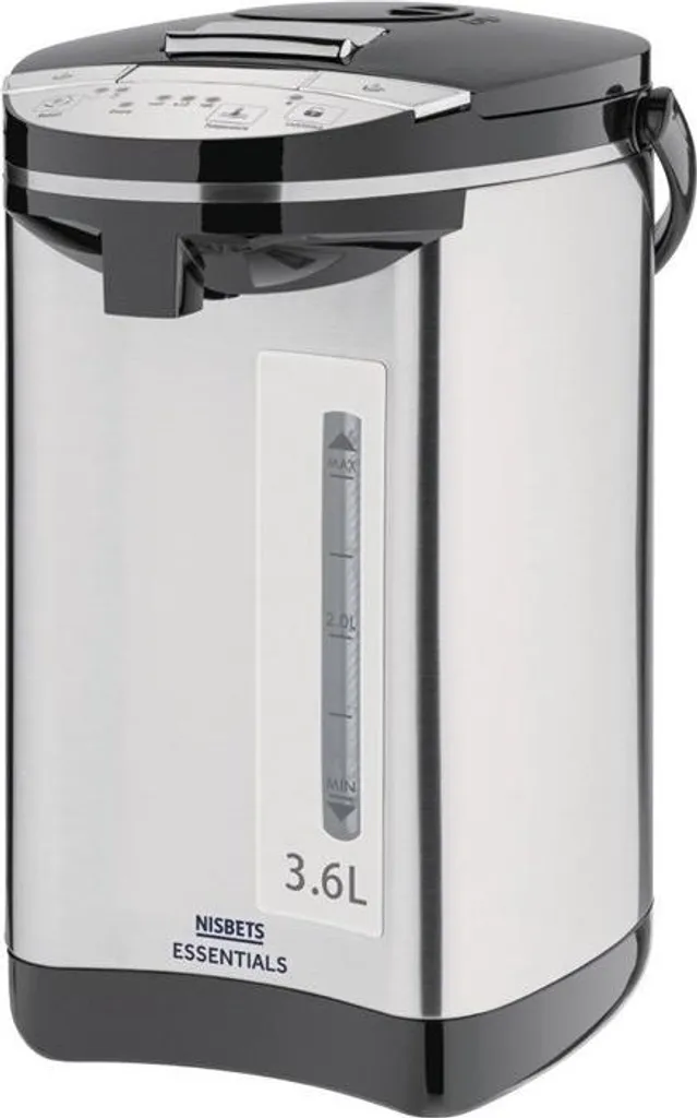 Airpot Isotherme 3,6 L Inox - Conservation de Chaleur Nisbets Essentials