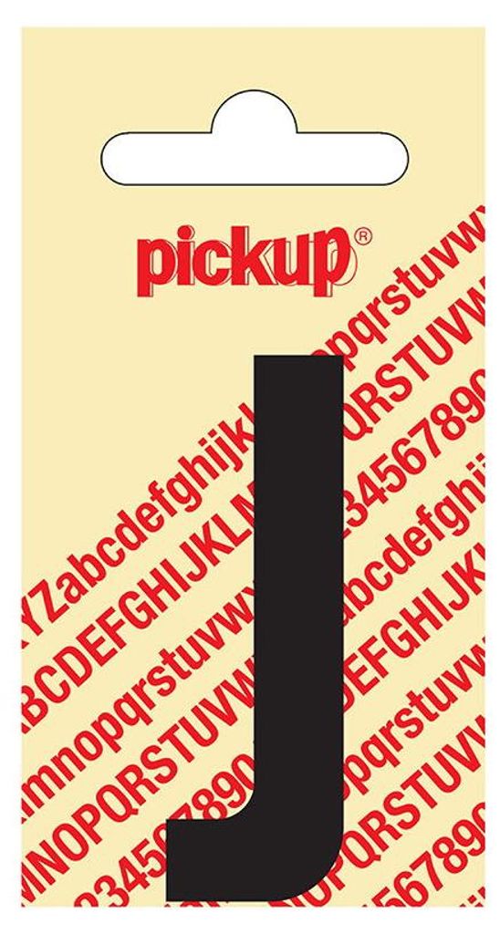 Dekobuchstabe j edel schwarz 60 mm Pickup