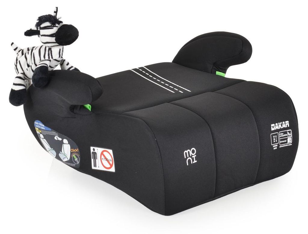 Moni Dakar i-Size Booster schwarz geeignet für Kinder Produktbild 