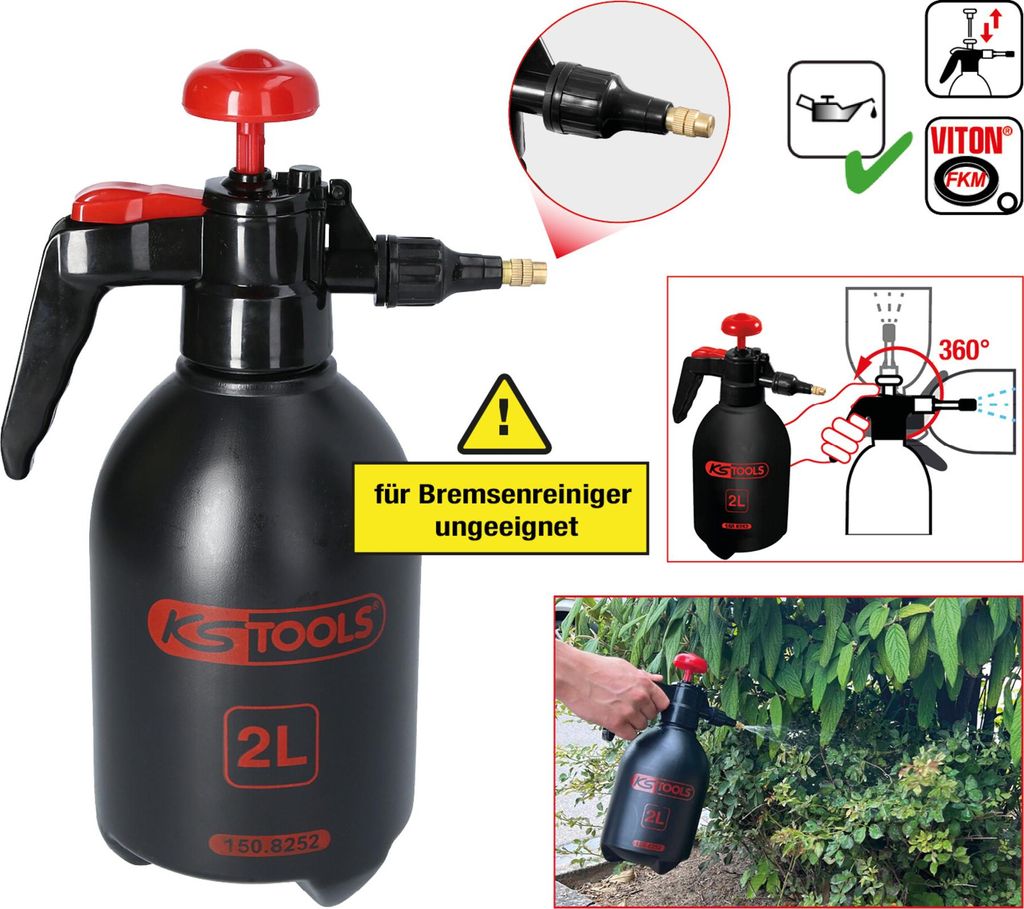 KS Tools 150.8252 1508252 Industrial sprayer 2 l Image du produit 