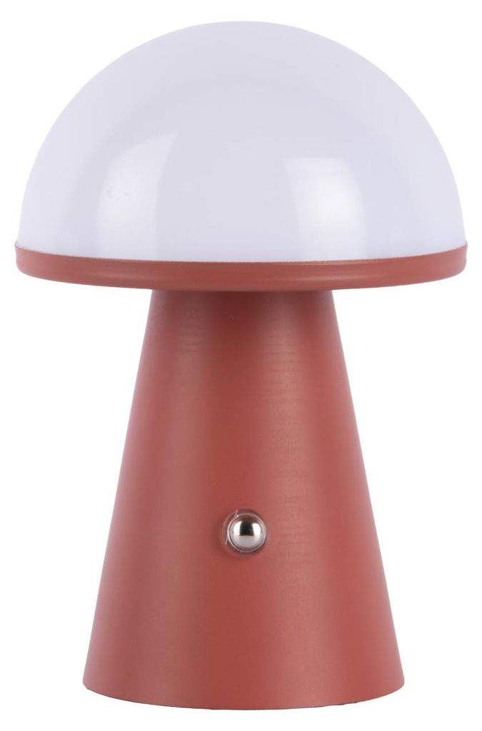 Leitmotiv - Tischleuchte Incesante - Rot - 9x9x14cm Tischlampe - Nachttischlampe, Wohnzimmer, Schlafzimmer