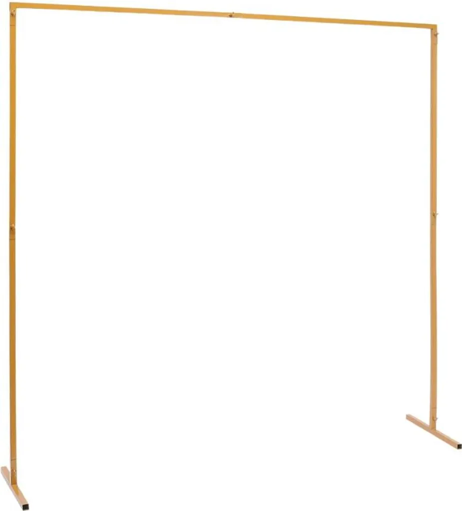 Arco Oro in Ferro Regolabile - Decorazione Trendy per Feste e Matrimoni