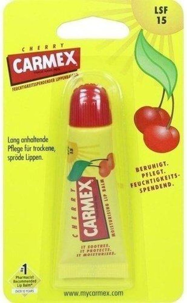 Carmex Balsamo labbra alla ciliegia Lsf 15 10 g Immagine del prodotto 