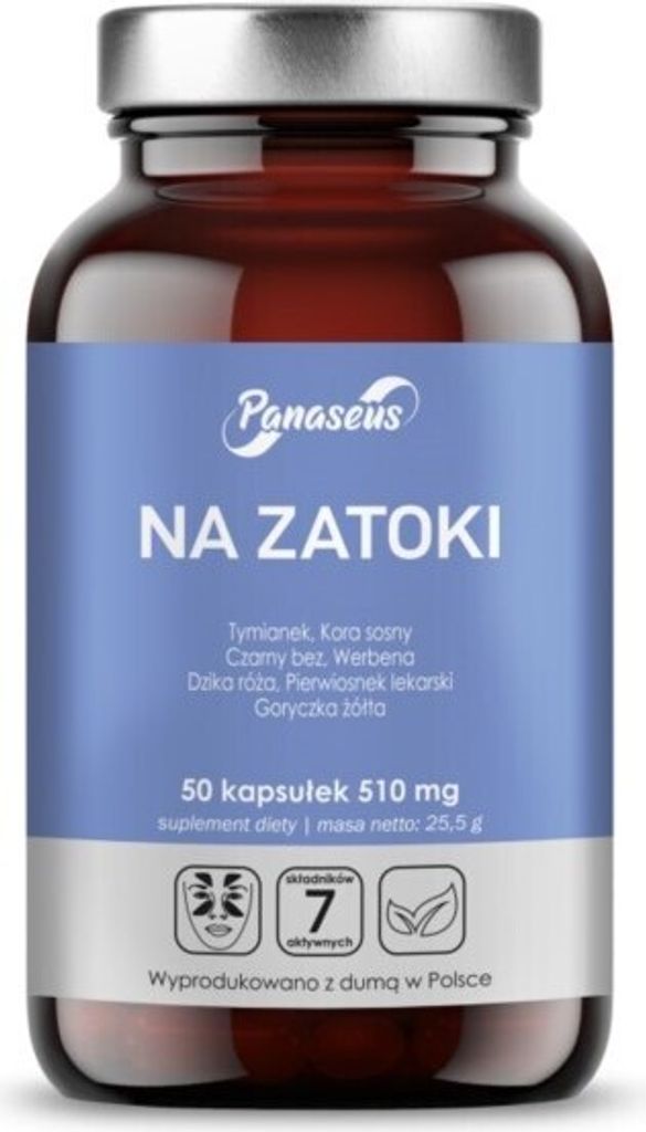 Nahrungsergänzungsmittel Panaseus Na Zatoki (50 Kapseln) 6665