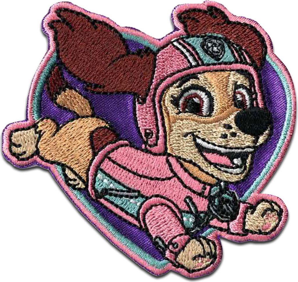 Comercial Mercera Paw Patrol Liberty Kinder Mädchen - Aufnäher, Bügelbild, Aufbügler, Applikationen, Patches, Flicken, zum aufbügeln, Größe:...