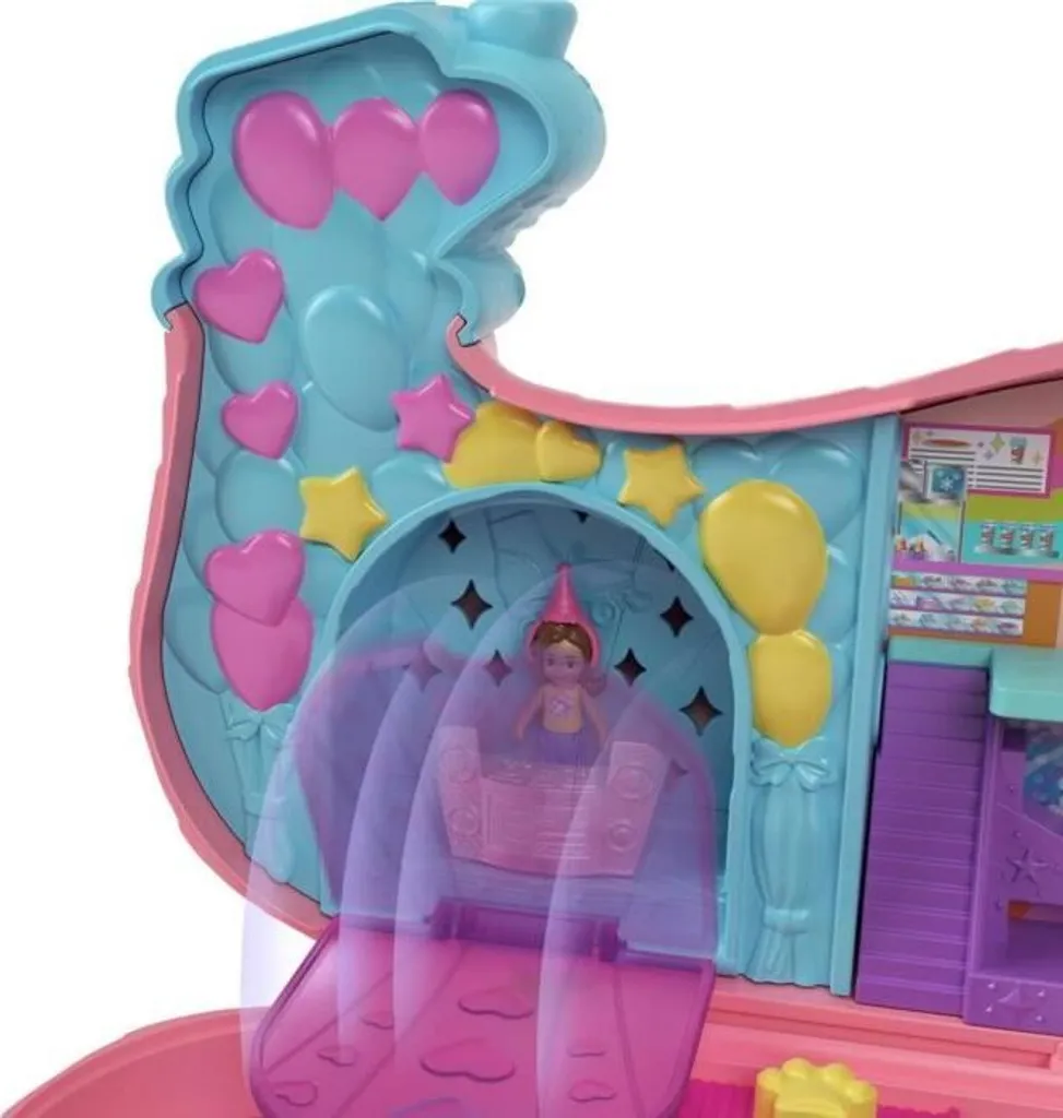 Polly Pocket Set Psí Párty Coffret avec Oreilles Souples et Accessoires