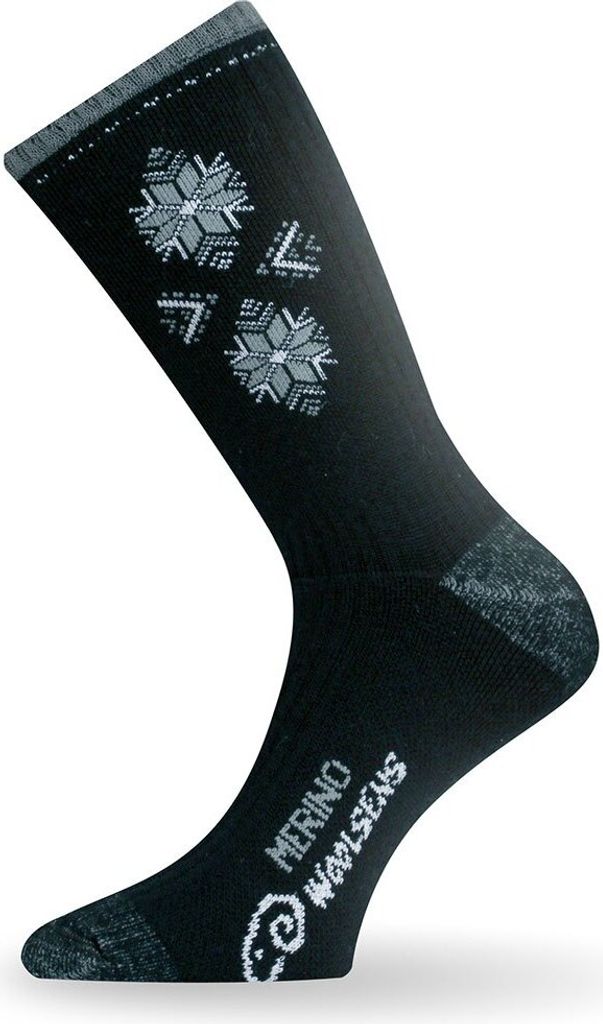 Lasting Sck Lange Socken Schwarz EU 42-45 Mann Schwarz EU 42-45