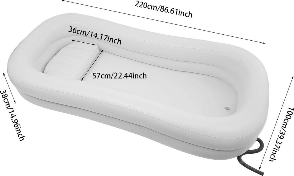 Baignoire gonflable pour adultes alités - Baignoire pour Image du produit 