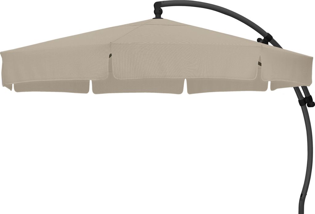 Ampelschirm Easy Sun Ø 350 cm, anthrazit / taupe Bezug Produktbild 3