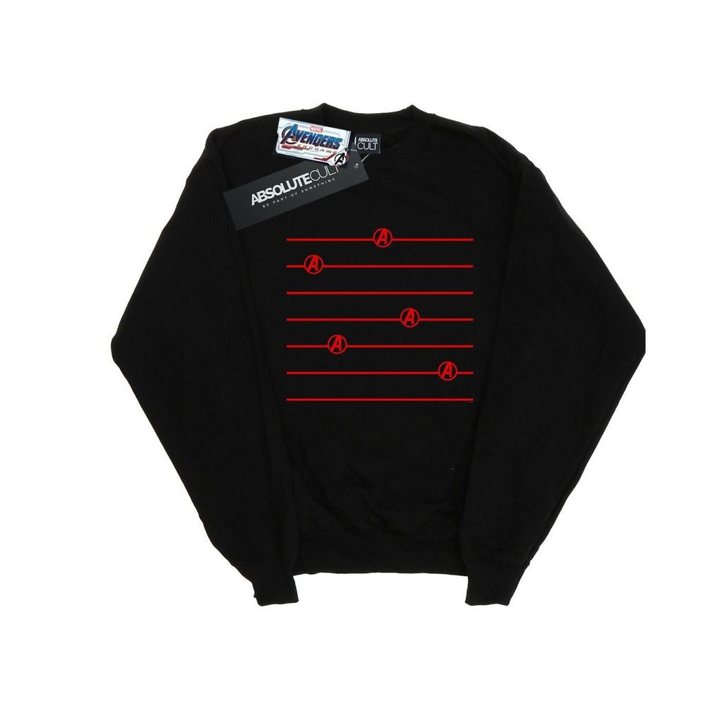 Marvel - "Avengers Endgame" Sweatshirt für Herren BI6151 (XL) (Schwarz)