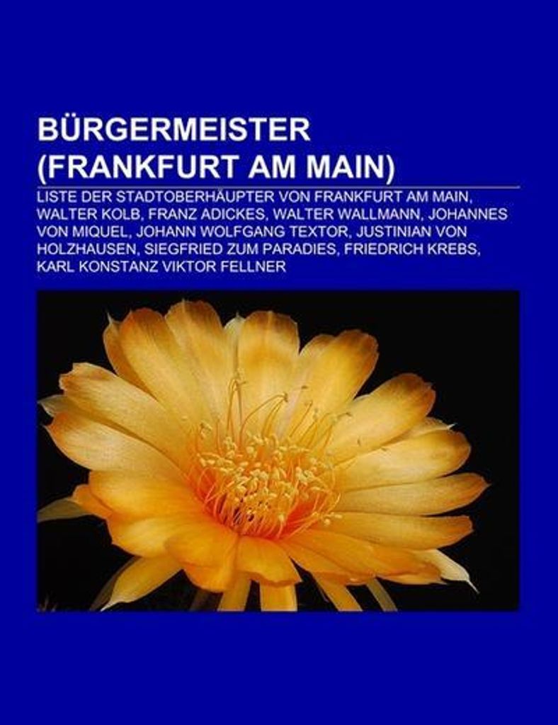 Bürgermeister (Frankfurt am Main)