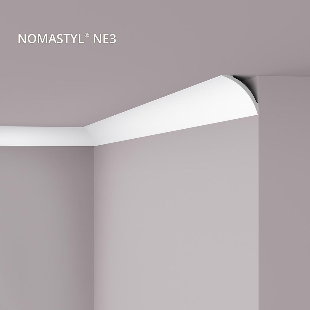 NMC NE3 Pure NOMASTYL Eckleiste Zierleiste Stuckleiste 2 m Produktbild 