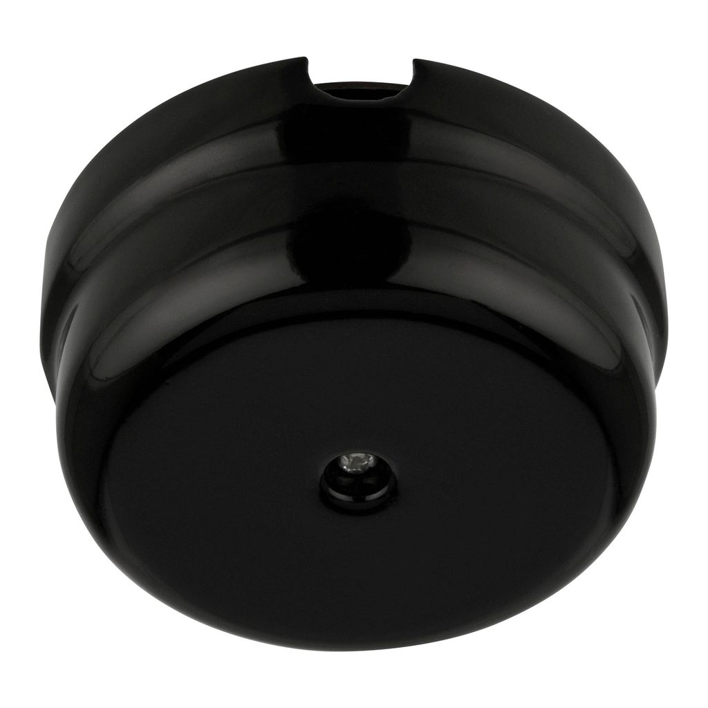 Porzellan Retro Verteilerdose I schwarz Produktbild 