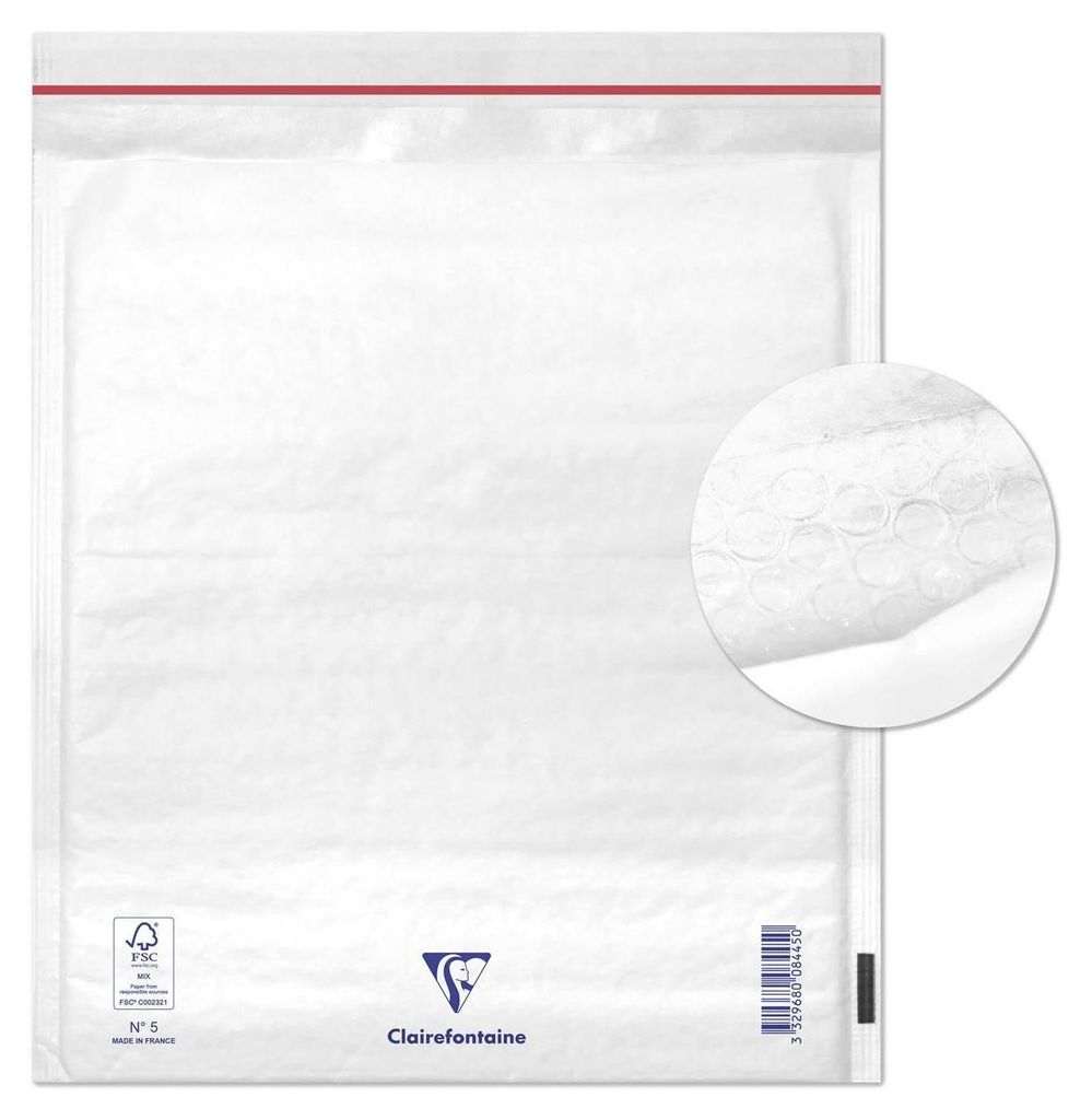 Clairefontaine Luftpols 210x260 Kraft ws 90g Pk 10