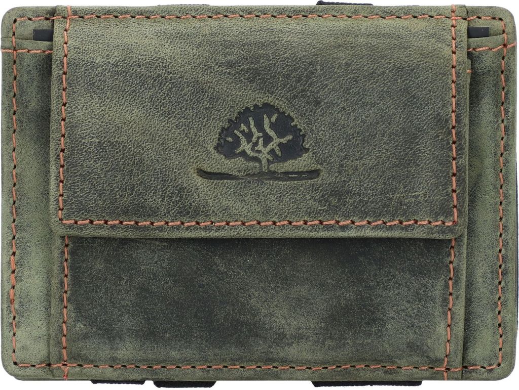 Greenburry Vintage Magic Geldbörse RFID Leder 10 cm