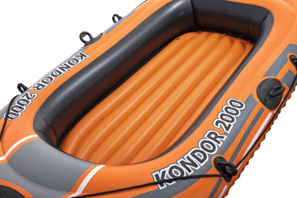 Bateau de plage pour lac et mer Bestway Hydro-Force Raft Set 61062 - 29