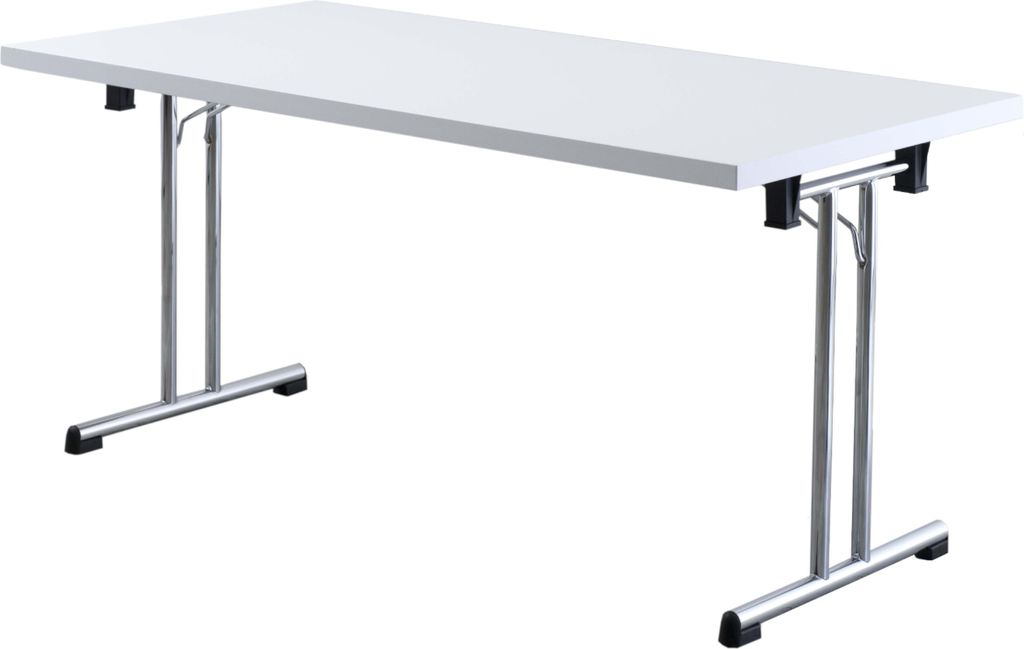 bümö Klapptisch KL - Nachbildung: Weiß, Größe: 160 x 80 cm