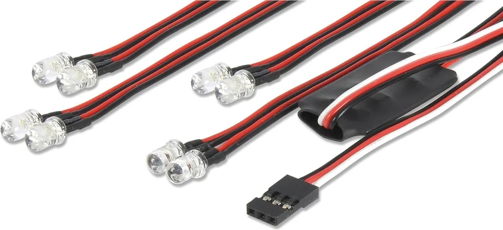 Éclairage LED pour voiture RC Carson : roulez de nuit en toute sécurité