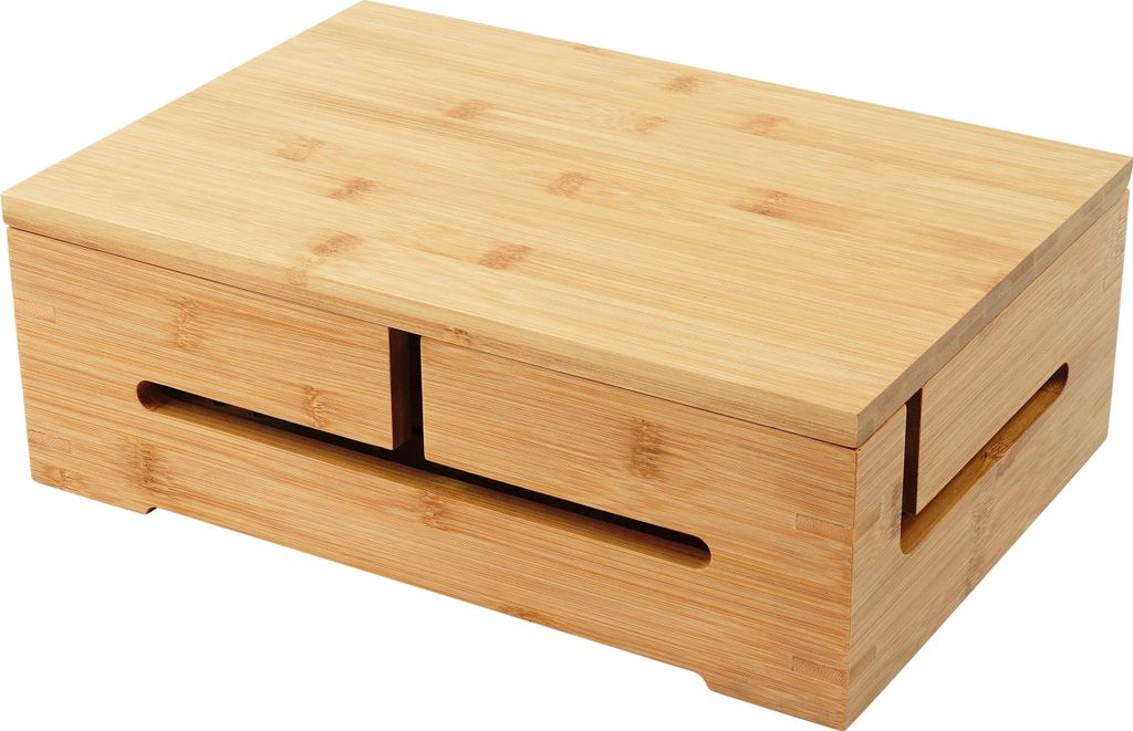 Relaxdays Scatola porta cavi, guida cavi e ventilazione, A Immagine del prodotto 