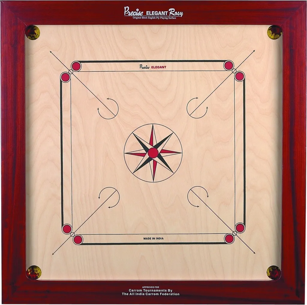 Jeu de Carrom professionnel 20mm idéal pour entraînement intensif