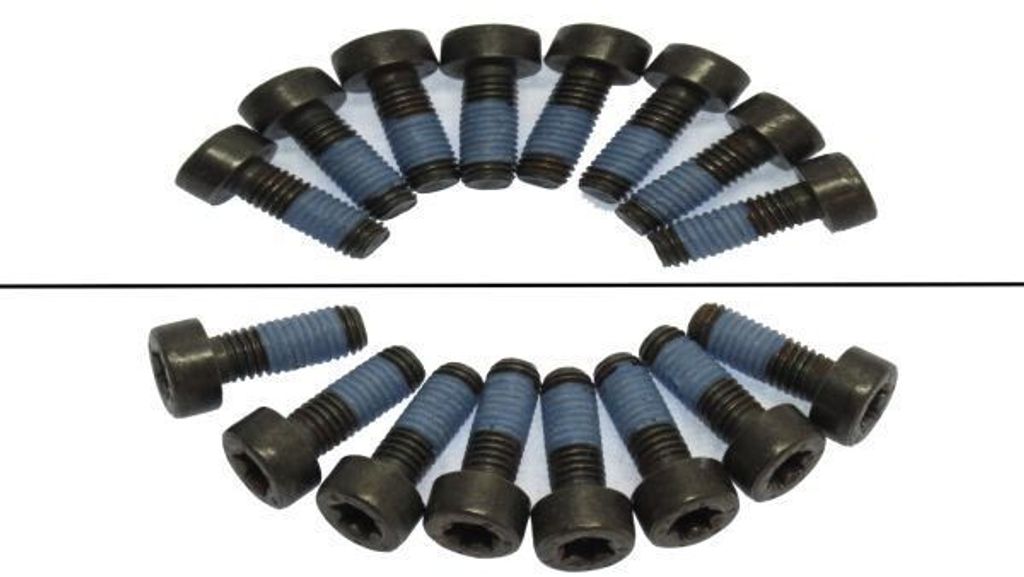 8x KAWE Schraubensatz Schwungrad DMFS015 für OPEL Corsa D Schrägheck (S07)