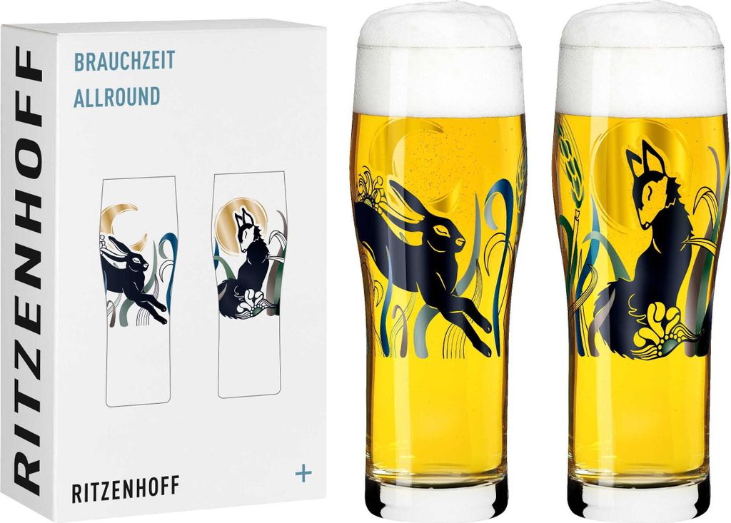 Brauchzeit Allround Glas-Set #1, #2 Von Petra