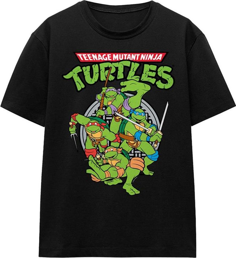 Teenage Mutant Ninja Turtles - T-Shirt für Damen TV26829 (XXL) (Schwarz)