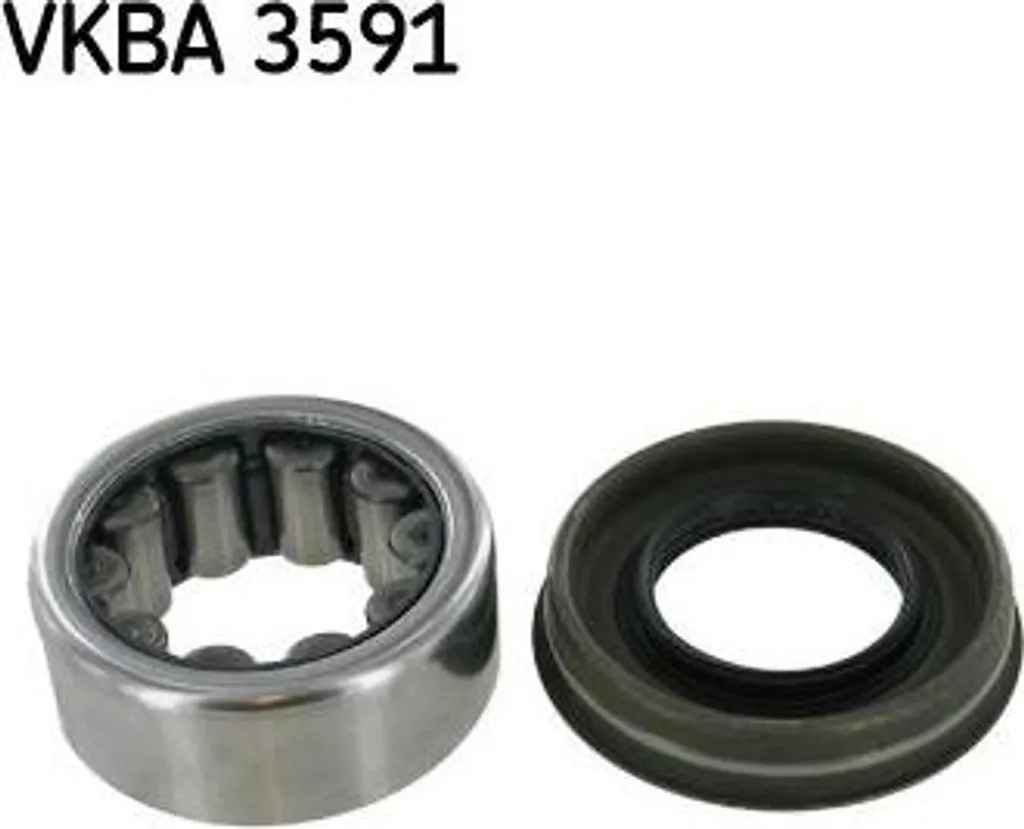Stop Bruit de Roue Transit : Kit Roulement SKF VKBA 3591 OE 1201302