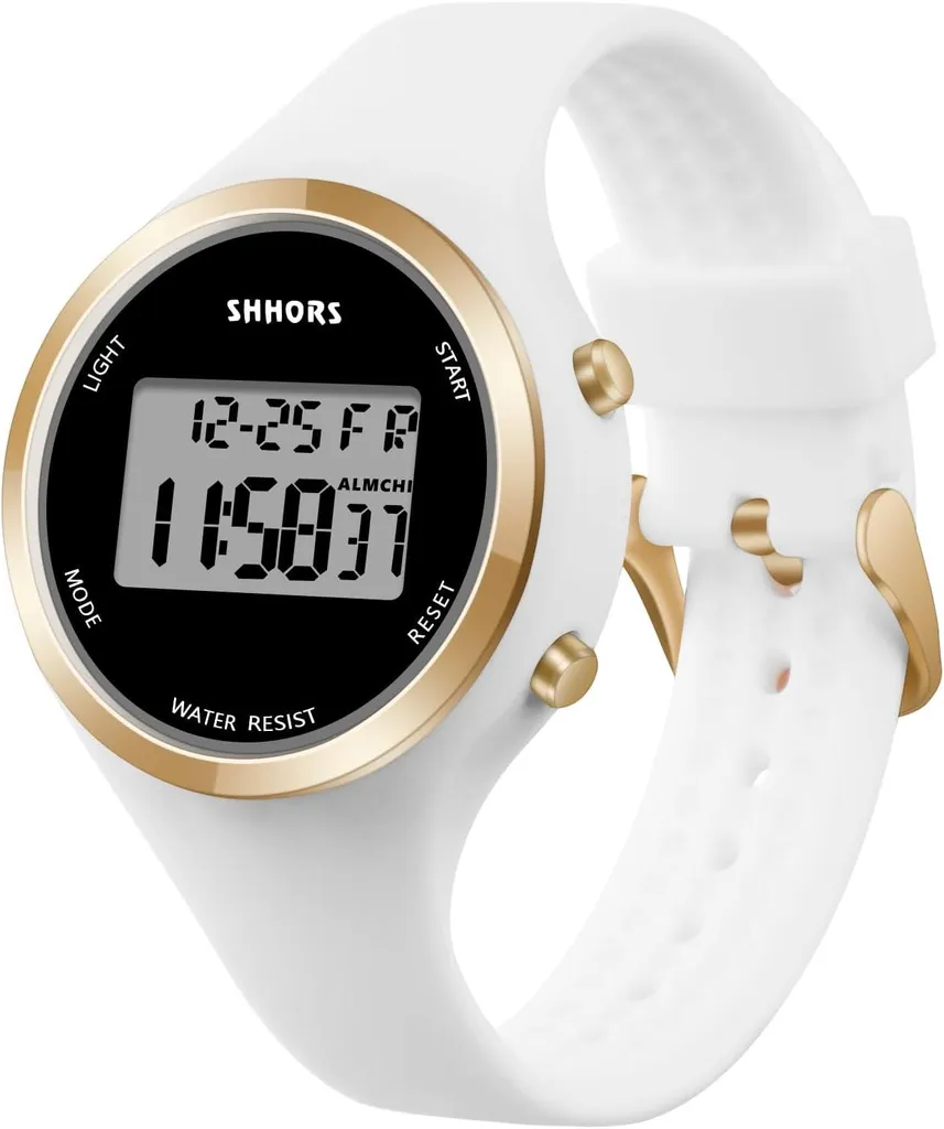 Orologio Sportivo Digitale LED: Cronometro e Sveglia per Giovani Atleti