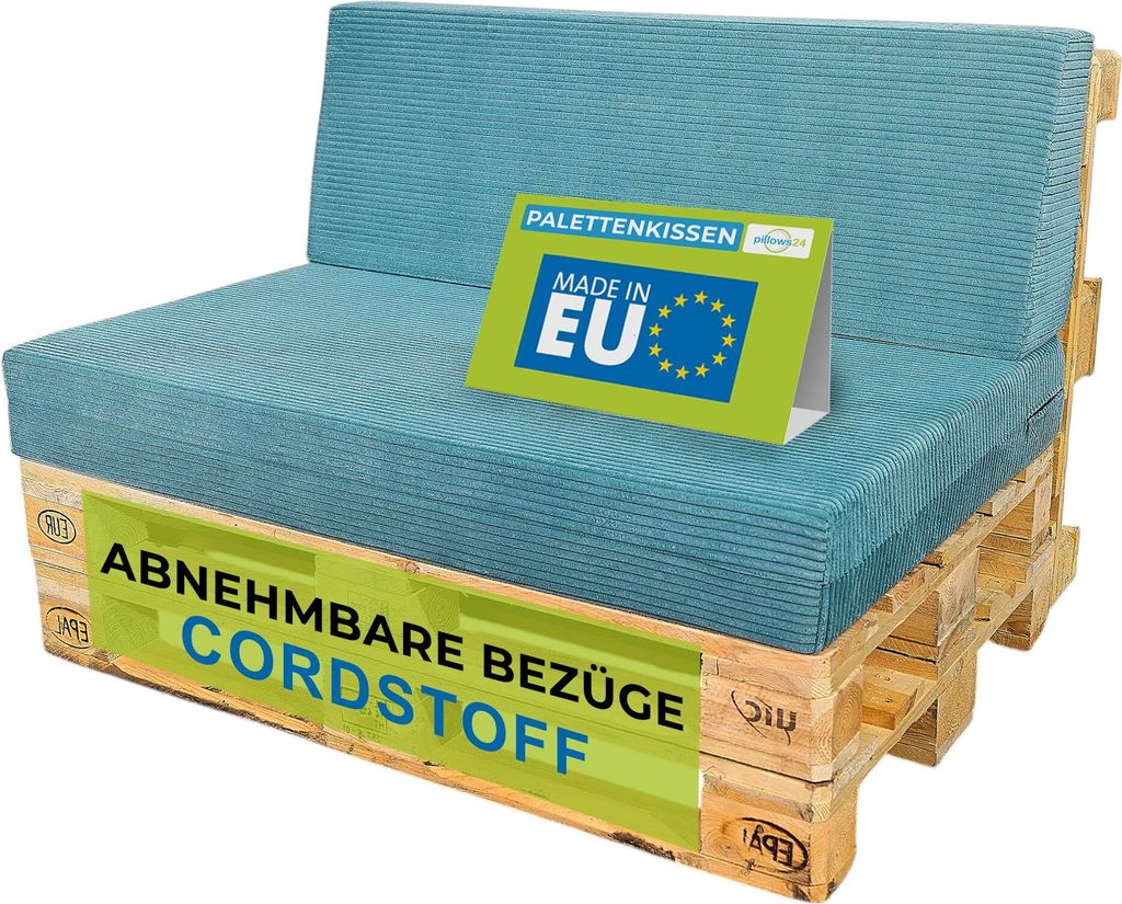 Pillows24 - Palettenkissen 2-teiliges Set aus Cordstoff | Produktbild 
