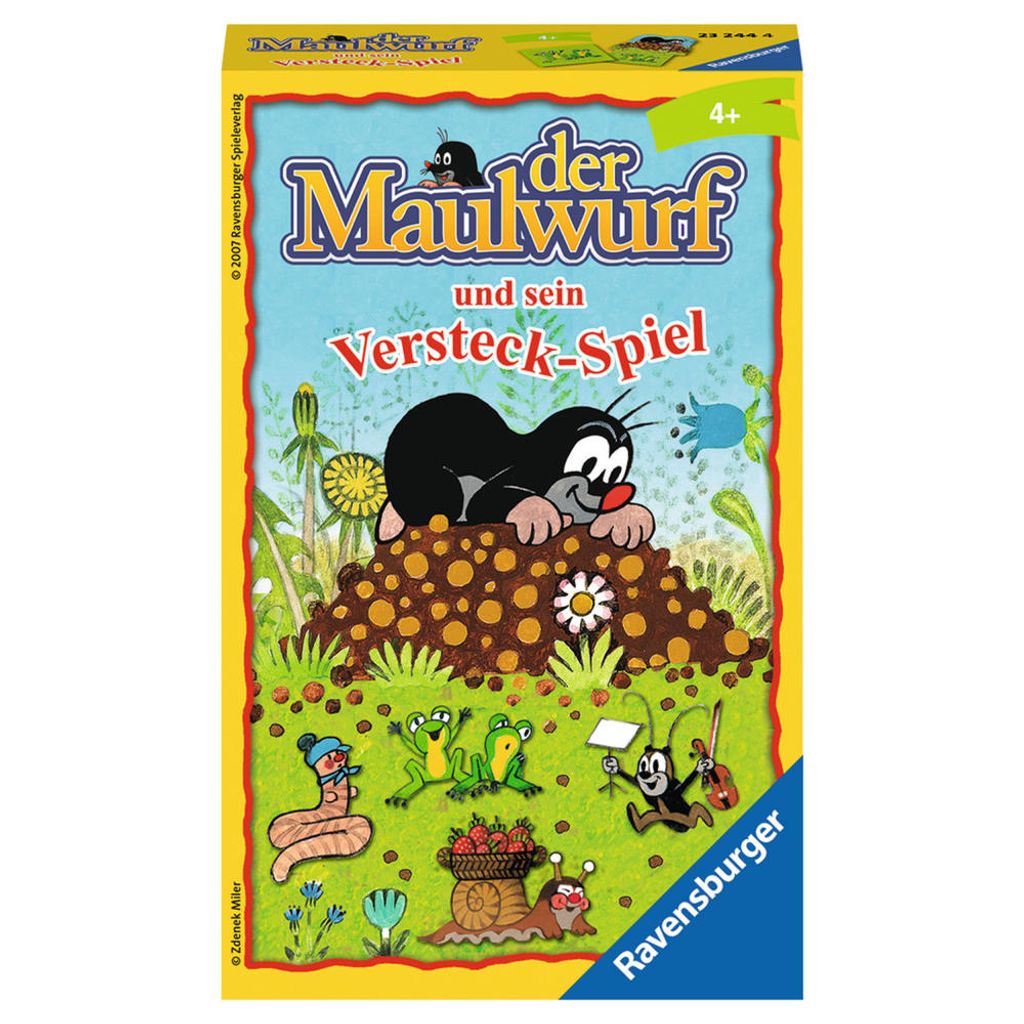 Der Maulwurf und sein Versteck-Spiel Ravensburger 23244 Produktbild 