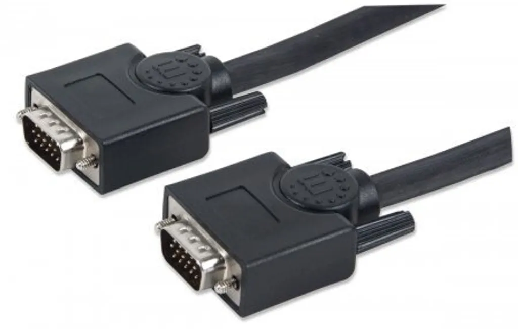 Câble SVGA Manhattan anti-interférences pour écran PC sans scintillement
