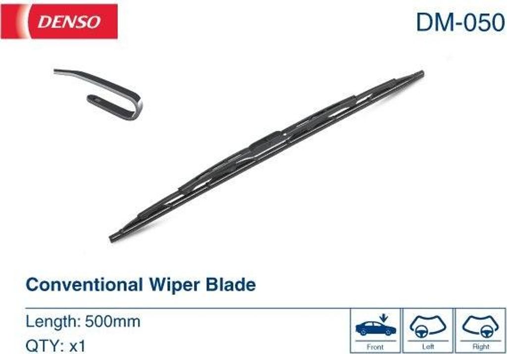 DENSO Standard Scheibenwischer für VW LT 28-35 I Kastenwagen (281-363) 500mm
