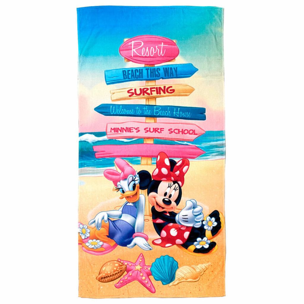Disney Minnie Mouse Strandtuch aus Baumwolle Produktbild 